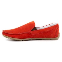 KOMODO Mocassins Homme 890 Rouge