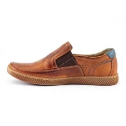 KOMODO Mocassins Homme 912 Rouge Multicolore