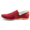KOMODO Mocassins Homme Cuir 876 Bordeaux Rouge