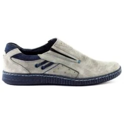 KOMODO Mocassins Homme Gris 862L