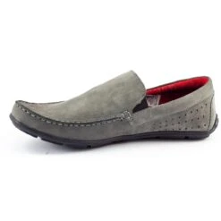KOMODO Mocassins Homme Gris 890