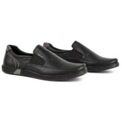 KOMODO Mocassins Homme Noirs 912 Le Noir