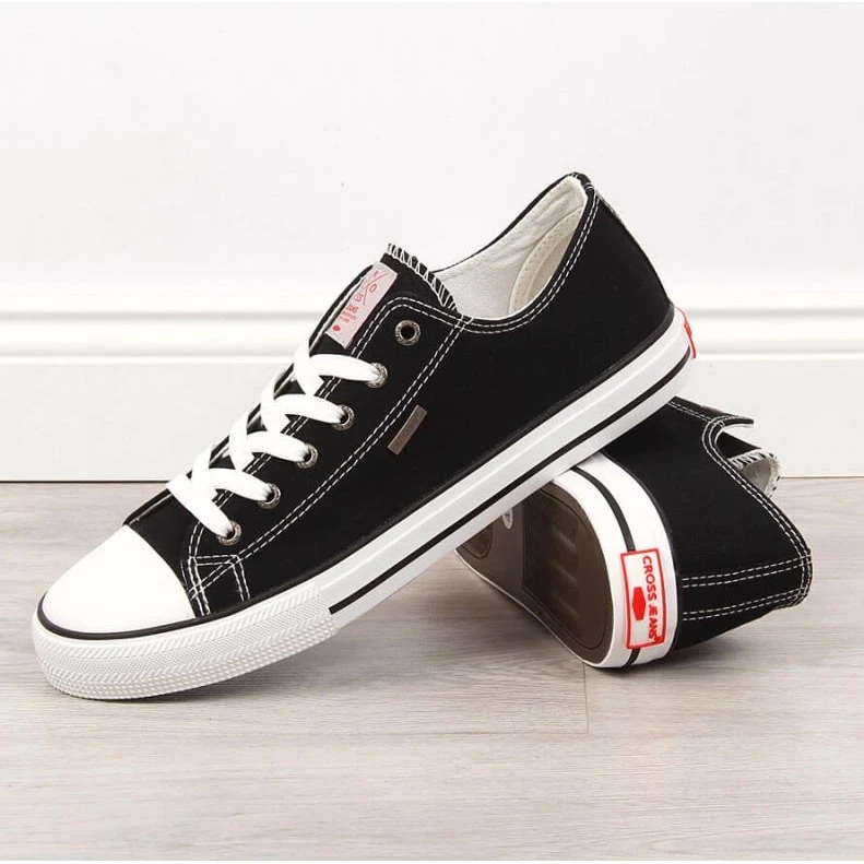 Low Cross Jeans M JJ1R4003C Baskets Noires Le Noir – Image 2