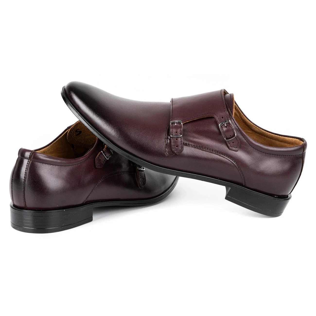 Lukas Chaussures Habillées En Cuir Monki 287LU Cerise Rouge – Image 6