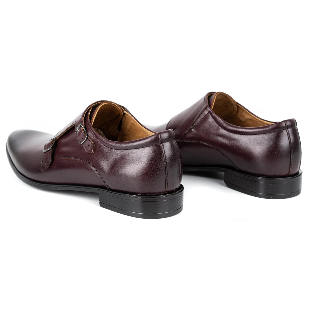 Lukas Chaussures Habillées En Cuir Monki 287LU Cerise Rouge – Image 7