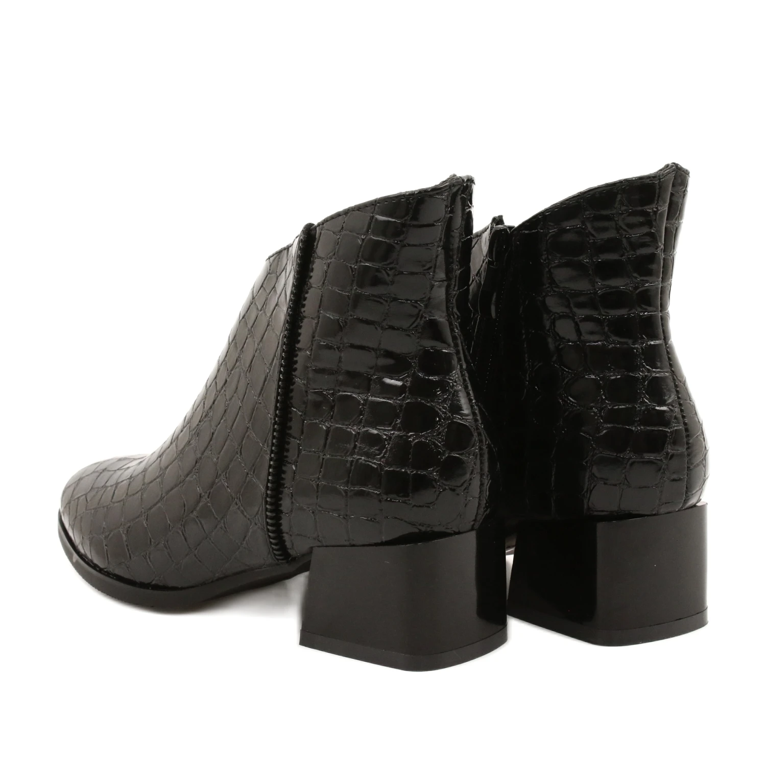 M.Daszyński Bottes Isolées Daszyński MR2130-8 Le Noir – Image 3