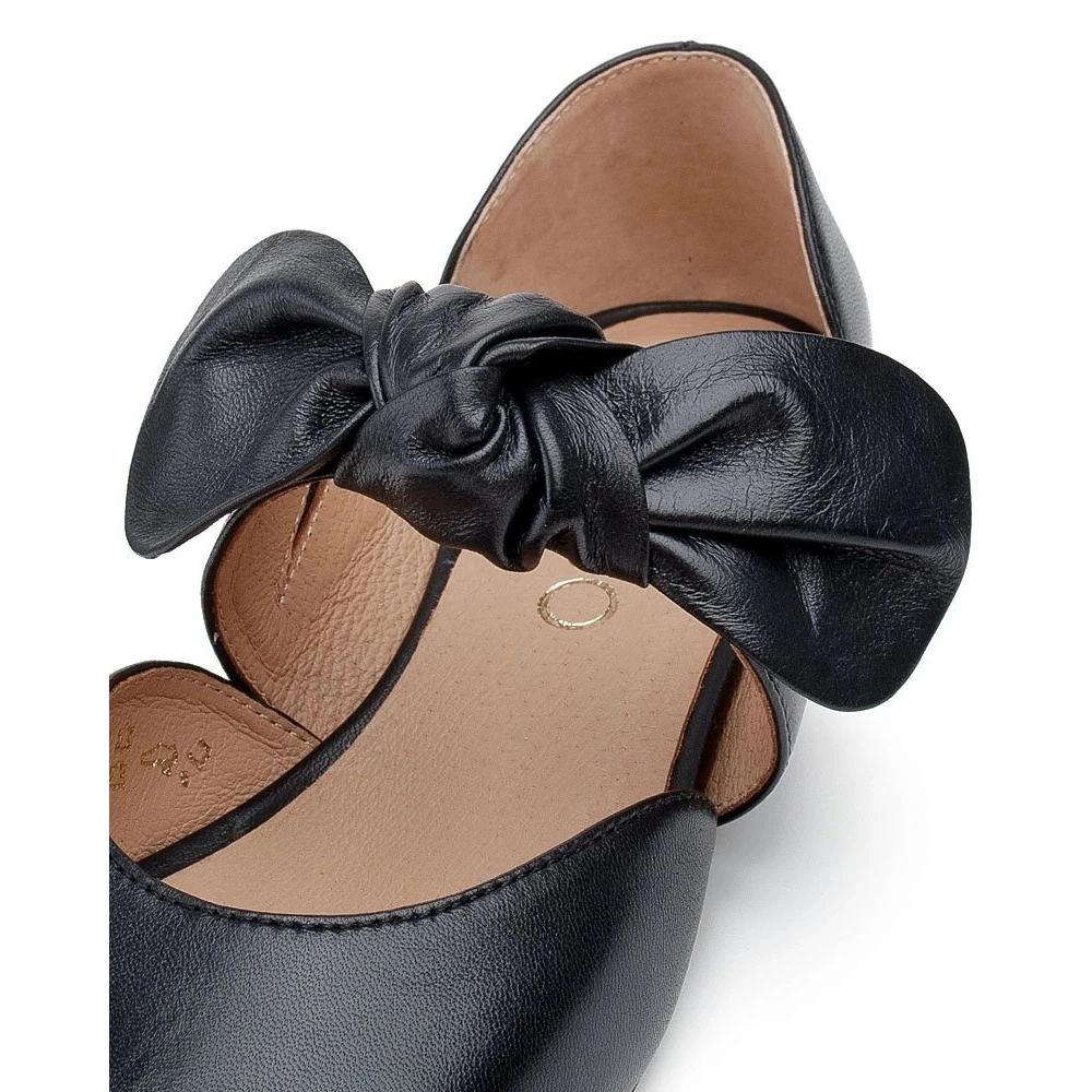Marco Shoes Ballerines Noires 1531P Avec Un Nœud Noir Le Noir – Image 2