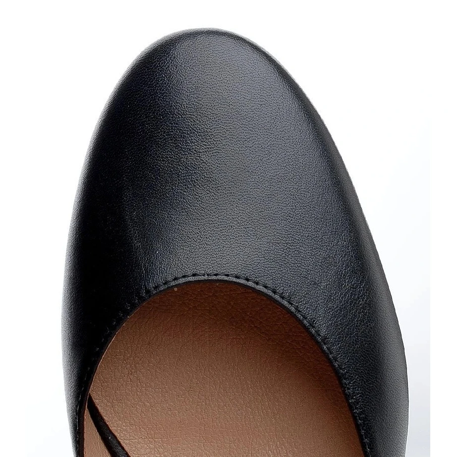 Marco Shoes Ballerines Noires 1531P Avec Un Nœud Noir Le Noir – Image 3