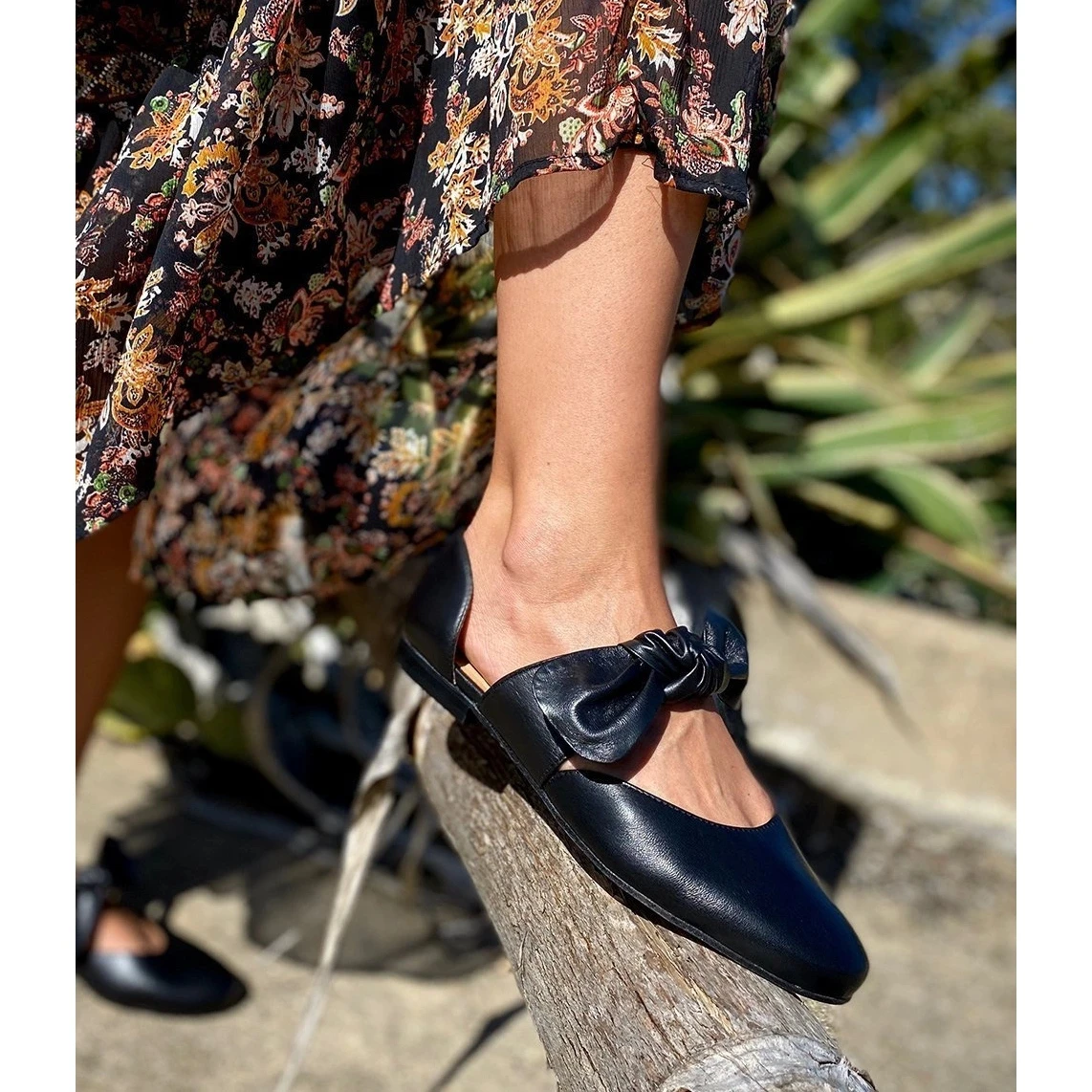 Marco Shoes Ballerines Noires 1531P Avec Un Nœud Noir Le Noir – Image 5