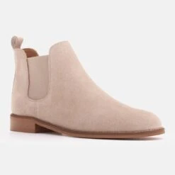 Marco Shoes Bottines Chelsea En Daim Avec Caoutchouc 2210B-813-1 Beige