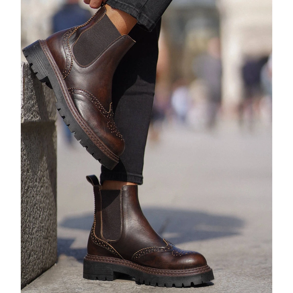 Marco Shoes Bottines Chelsea Marco Brun