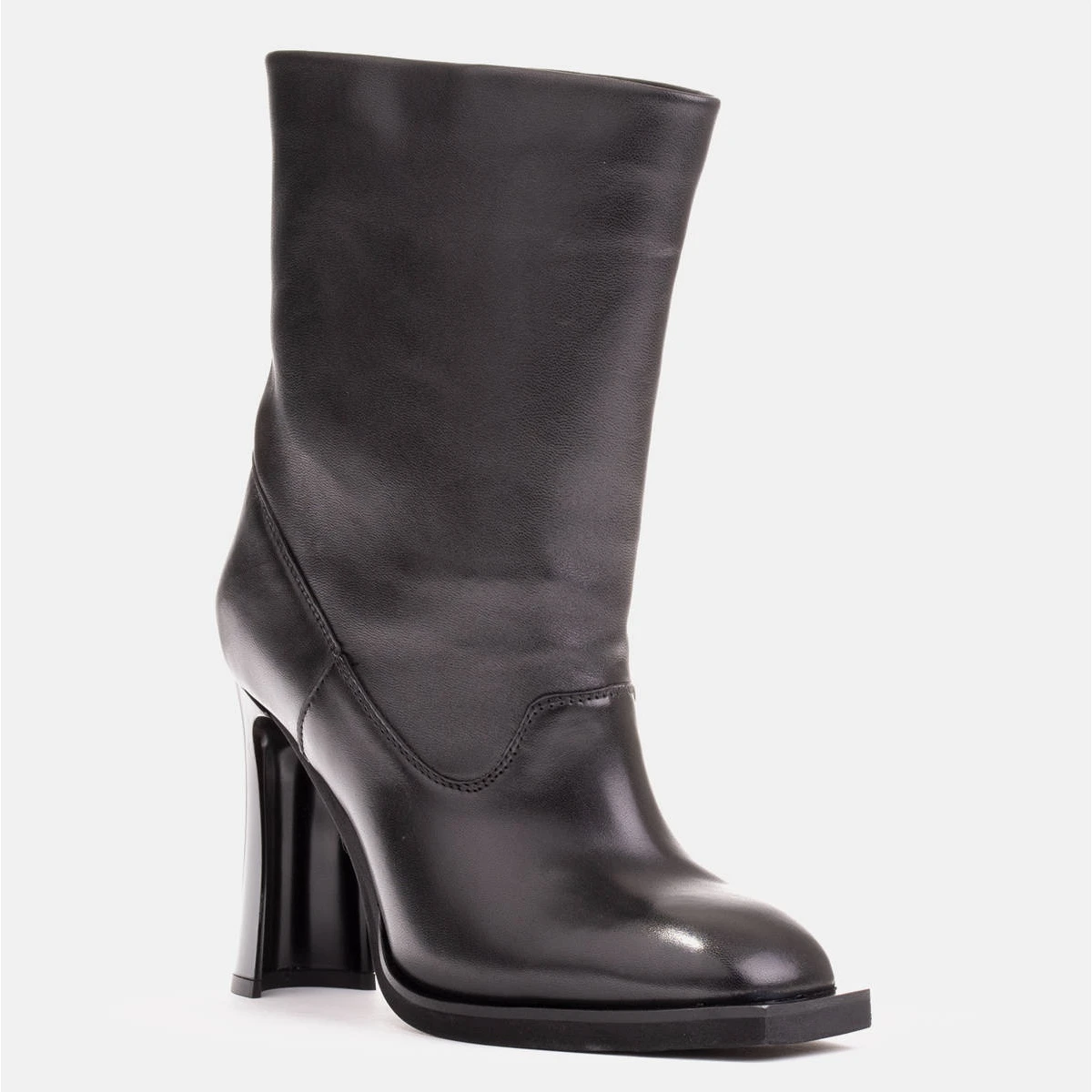 Marco Shoes Bottines En Cuir Souple Le Noir – Image 2
