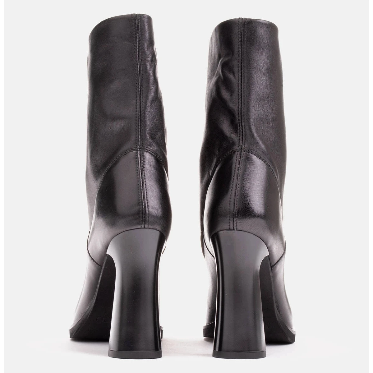 Marco Shoes Bottines En Cuir Souple Le Noir – Image 3