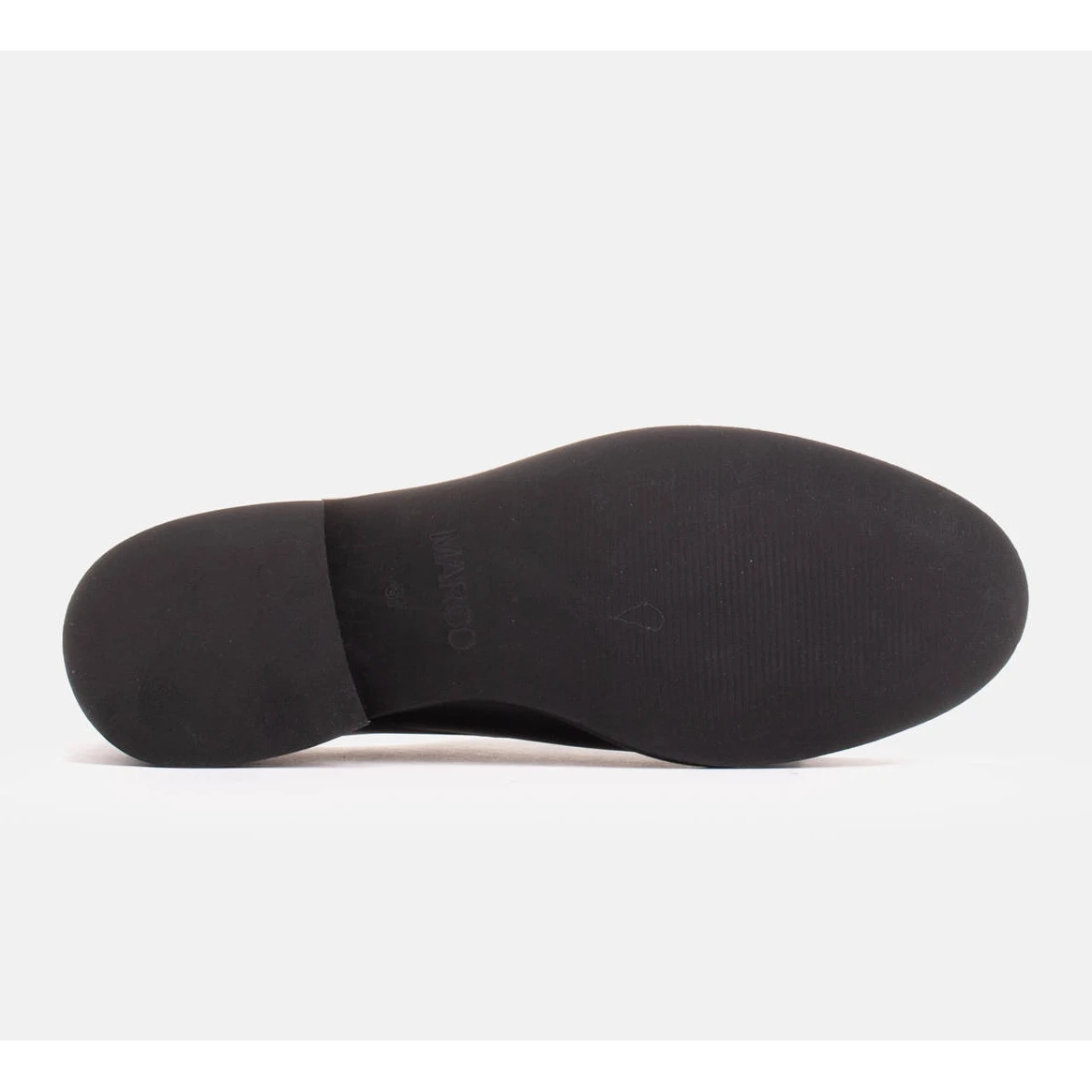 Marco Shoes Chaussures à Lacets à Franges Le Noir – Image 4