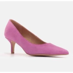 Marco Shoes Escarpins élégants Avec Un Talon Plus Bas Rose
