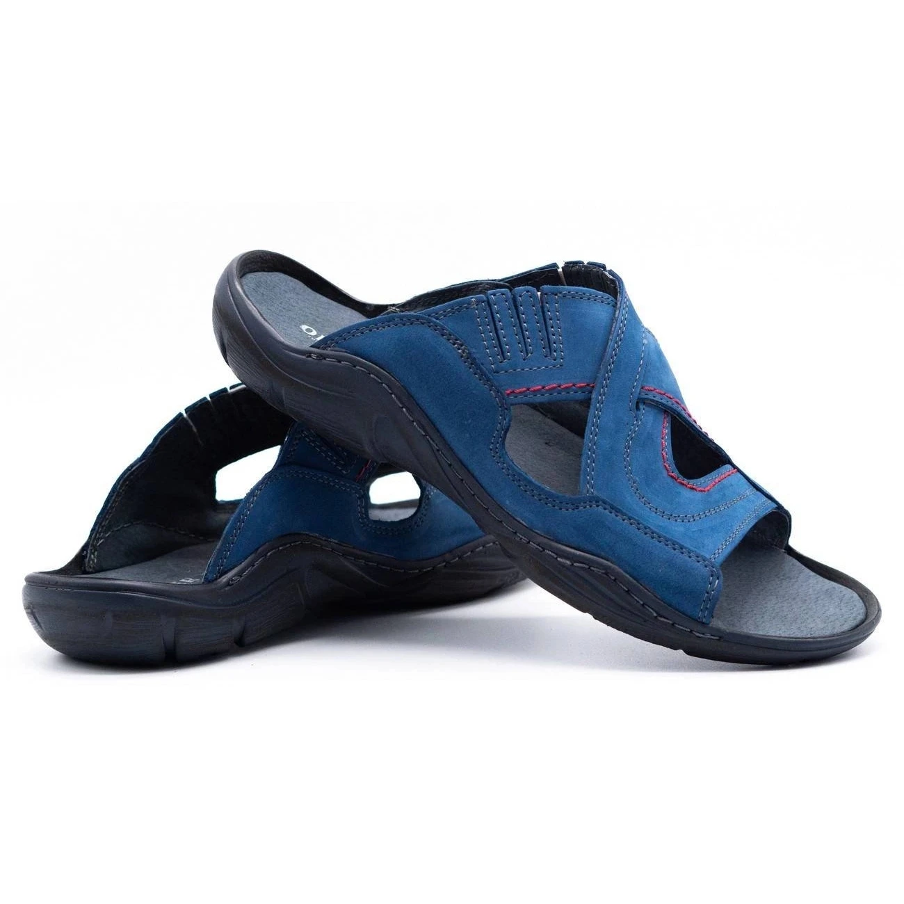 Mario Pala Chaussons Homme 400 Bleu – Image 4