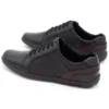 Mario Pala Chaussures En Cuir Pour Hommes 616 Noir Le Noir
