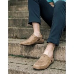 Mario Pala Chaussures Homme Mocassins 901 Beige D'été