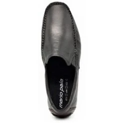 Mario Pala Mocassins Homme 763 Grain Noir Le Noir