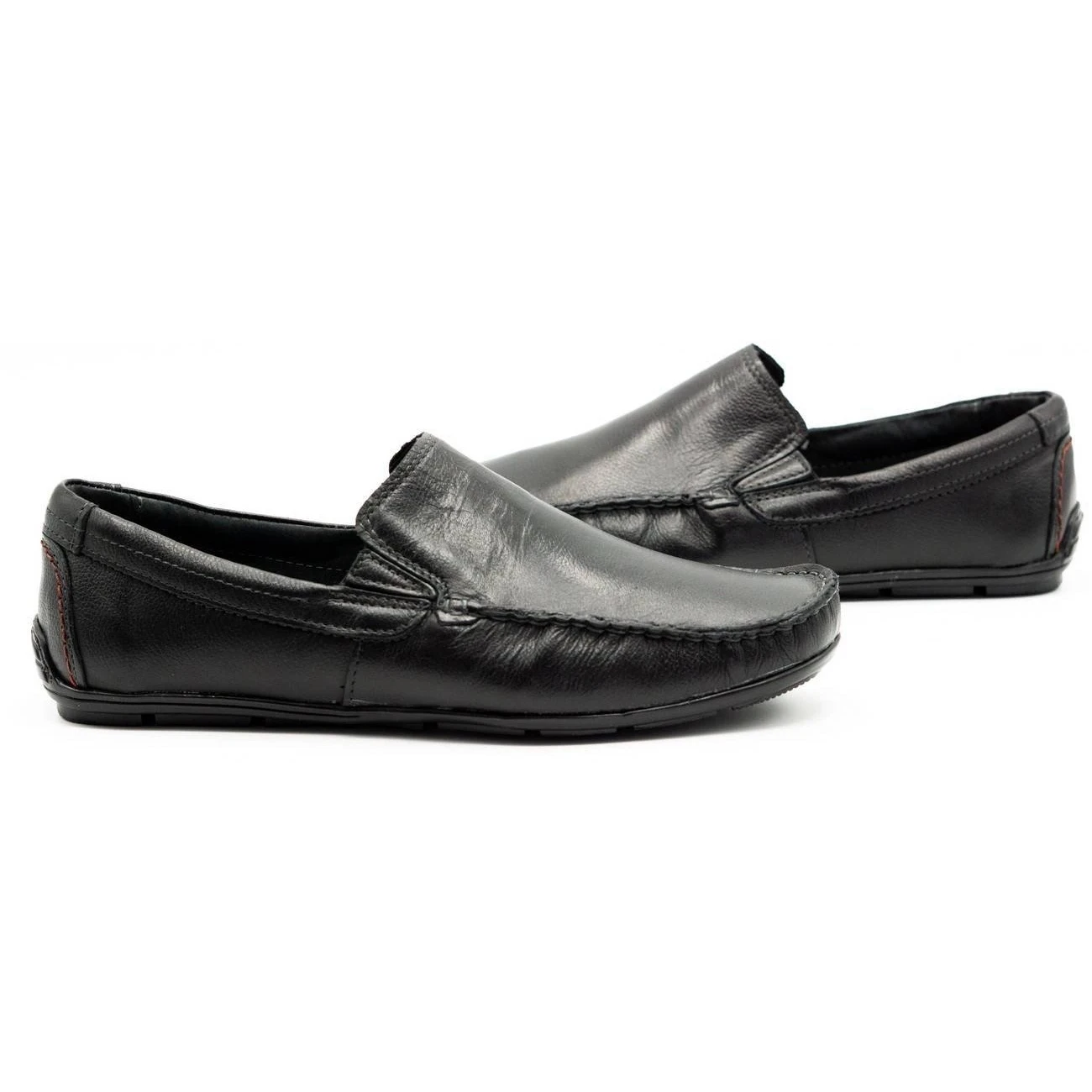 Mario Pala Mocassins Homme 763 Grain Noir Le Noir – Image 7