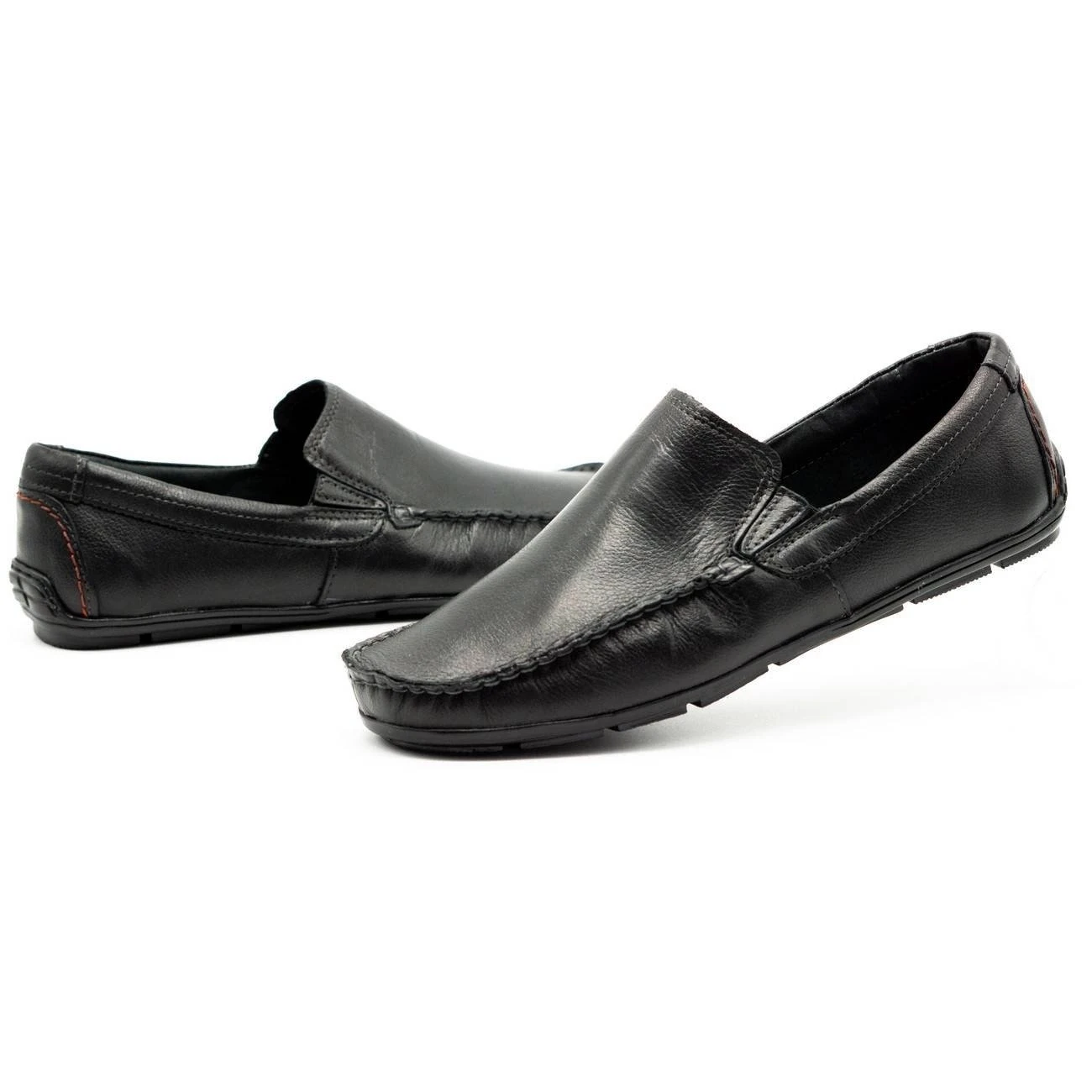 Mario Pala Mocassins Homme 763 Grain Noir Le Noir – Image 8