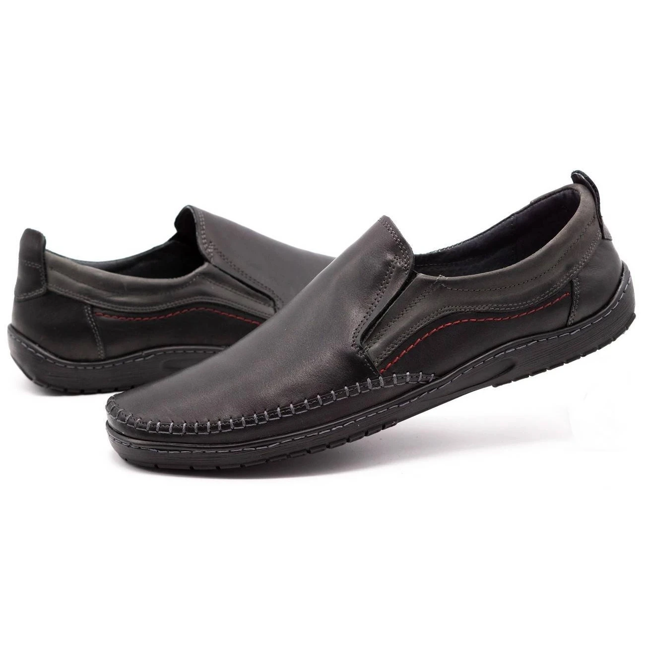 Mario Pala Mocassins Homme Brogues 531 Noir Le Noir – Image 6