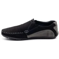Mario Pala Mocassins Homme Noirs 834 Le Noir
