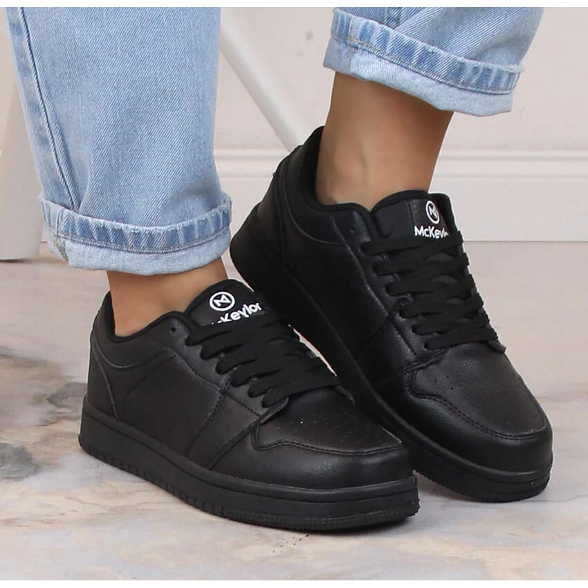 McKeylor 20664 Chaussures De Sport Noires Le Noir – Image 4