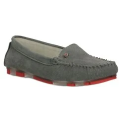 Mocassins Cuir Filippo DP2037/22 GR RD Gris Rouge