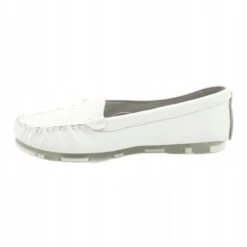Mocassins En Cuir Pour Femme Filippo DP2037 Blanc Blanche