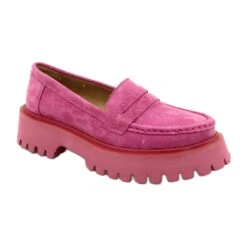 Mocassins En Daim Filippo DP4586/23 FH Fuchsia Rose