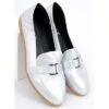 Mocassins Femme Alma Silver Argent