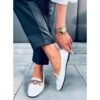 Mocassins Femme Bianca Blanc Blanche