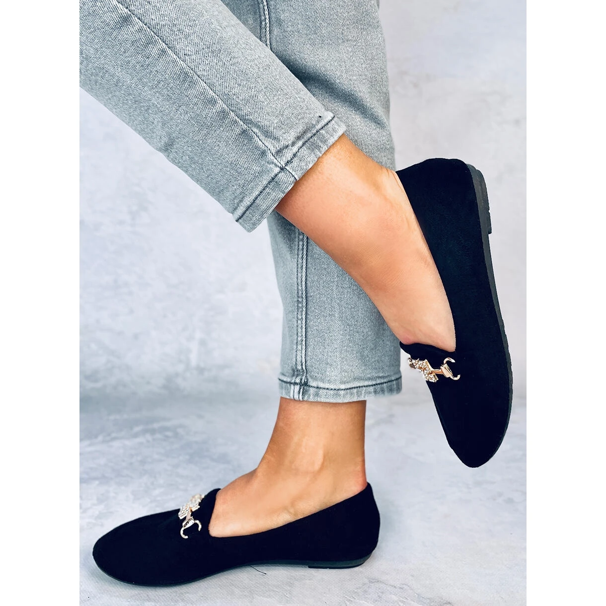 Mocassins Femme Chloe Black Le Noir – Image 3