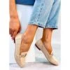 Mocassins Femme Freda Beige