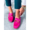 Mocassins Femme Linda Fushia Rose