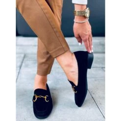 Mocassins Femme Linda Noir Le Noir