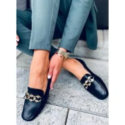 Mocassins Femme Mauve Noir Le Noir