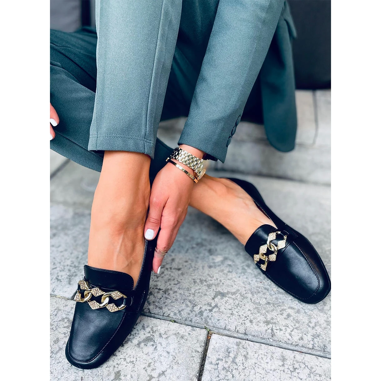 Mocassins Femme Mauve Noir Le Noir