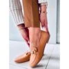 Mocassins Femme Tulip Camel Brun