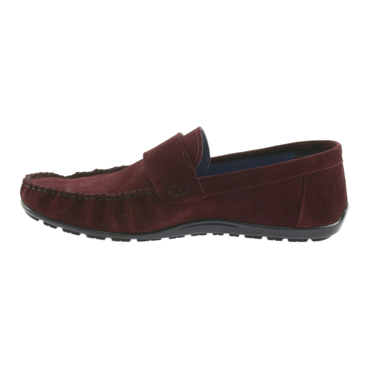 Mocassins Marron Nikopol 1688 Rouge â Image 2