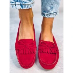 Mocassins Quest Red Pour Femmes Rouge