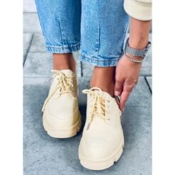 Mocassins Semelle Haute Unna Jaune