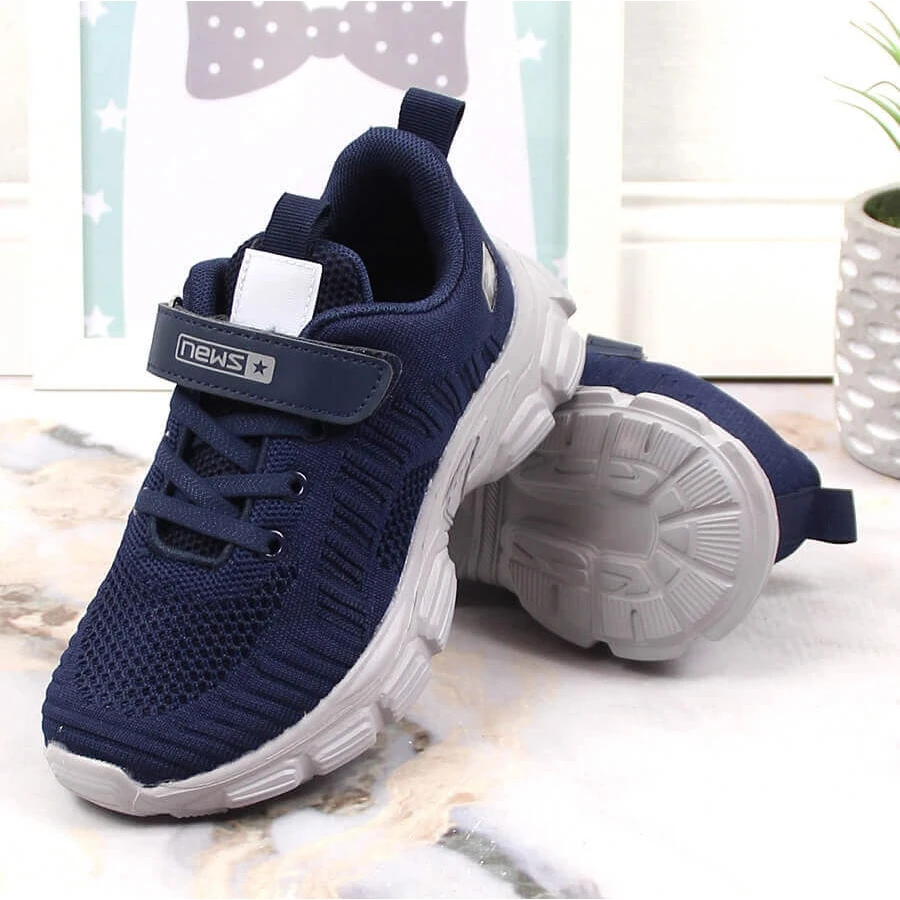 News Chaussures De Sport Pour Enfants Sur La Plate-forme Bleu Marine – Image 5