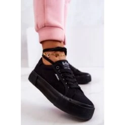 Noir Baskets Noires Lee Cooper LCW-22-31-0885L Le Noir