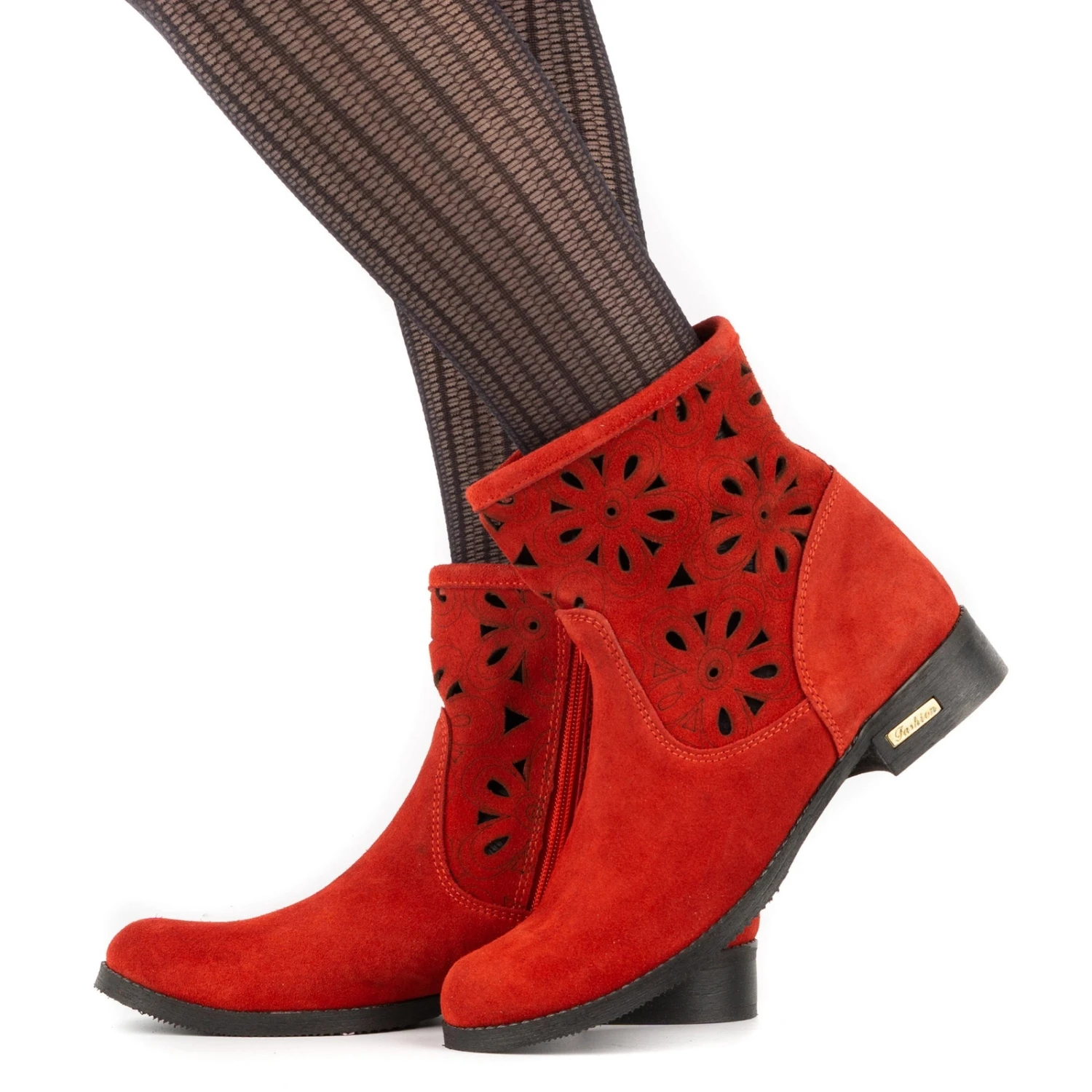 Olivier Bottes Ajourées Rouges Confortables Alice – Image 5