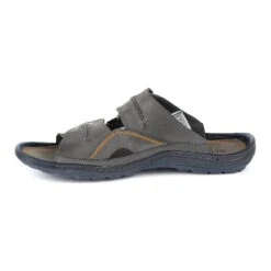 Olivier Chaussons Cuir Homme 335GT Gris