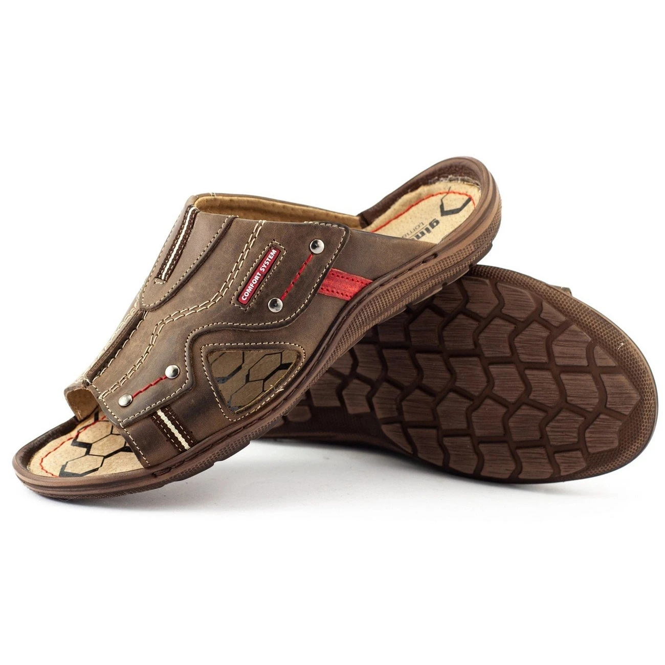 Olivier Chaussons Homme 334GT Marron Brun – Image 6