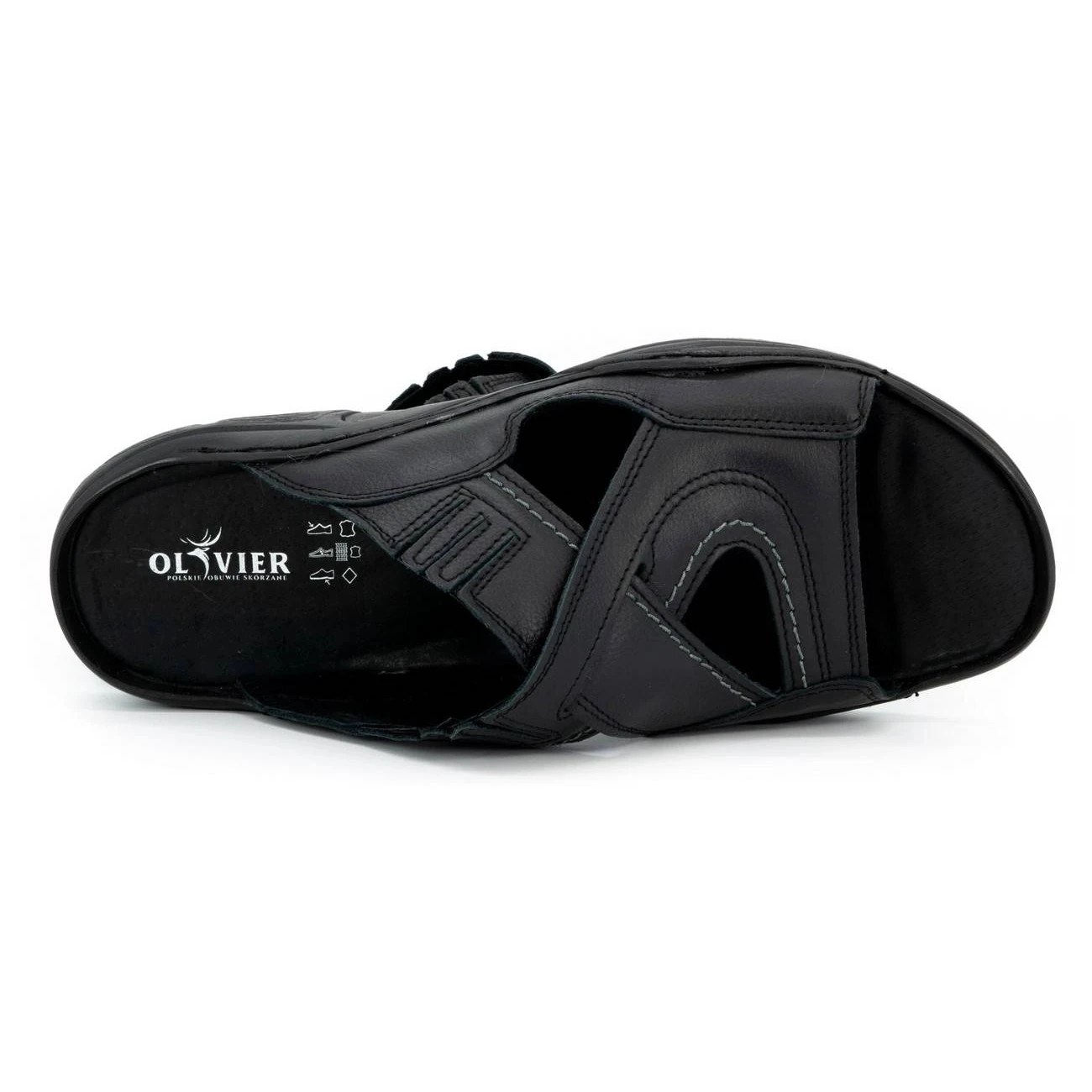 Olivier Chaussons Homme 400 Noir Le Noir – Image 5