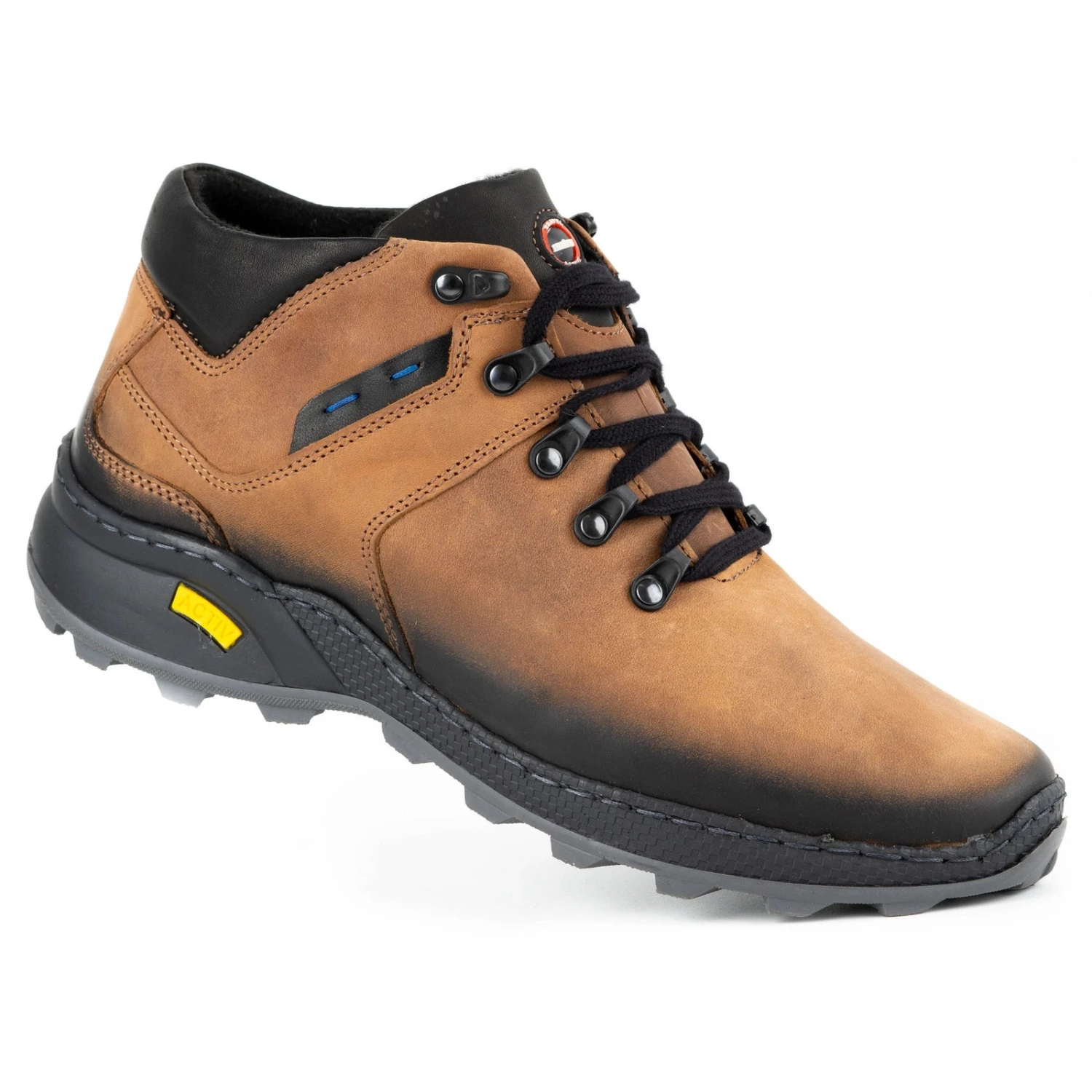 Olivier Chaussures Cuir Homme Isolées 895MA Rouge Orange – Image 2